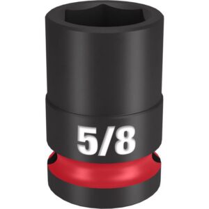 Milwaukee Shockwave 5/8 in. X 1/2 in. drive SAE 6 Point Standard Impact Socket