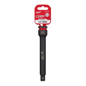 Milwaukee SHOCKWAVE 6 in. X 1/2 in. drive SAE 6 Point Impact Rated Extension - Image 2
