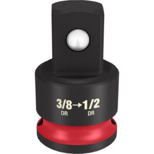 Milwaukee Shockwave 1.41 in. L X 3/8 in. drive X Socket Adapter in. SAE Adapter Socket Adapter