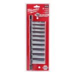 Milwaukee 3/8 in. drive Metric 6 Point Chrome Deep Well Socket Set