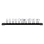 Milwaukee 3/8 in. drive Metric 6 Point Mechanics Socket Set
