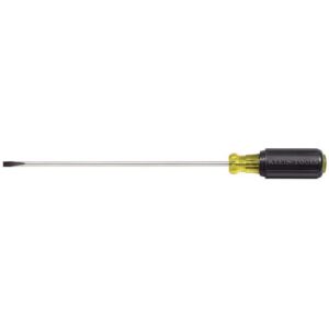Klein Tools Cushion-Grip 8 in. L Cabinet Cabinet Fixed Blade Screwdriver