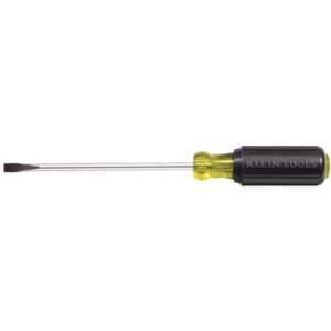 Klein Tools Cushion-Grip 6 in. L Cabinet Cabinet Screwdriver