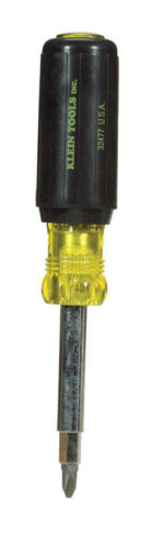 Klein Tools 6-in-1 Screwdriver/Nut Driver 7.89 in.