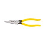 Klein Tools 8.41 in. Plastic/Steel Long Nose Pliers