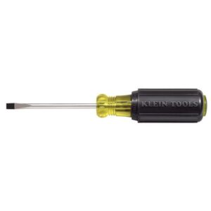 Klein Tools Cushion-Grip 3 in. L Cabinet Cabinet Screwdriver