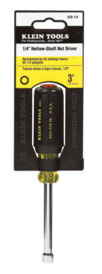Klein Tools 1/4 in. Hollow Shaft Nut Driver 6-3/4 in. L