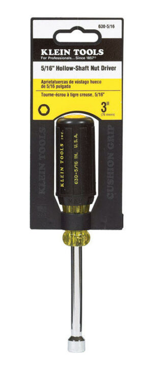 Klein Tools 5/16 in. Hollow Shaft Nut Driver 6-3/4 in. L