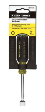 Klein Tools 11/32 in. Hollow Shaft Nut Driver 6-3/4 in. L