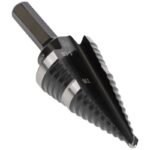 Klein Tools 3.15 in. L High Speed Steel Step Drill Bit Hex Shank