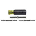 Klein Tools Nut 15-in-1 Multi-Bit Ratchet Screwdriver 8.71 in.
