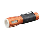 Klein Tools 235 lm Black/Orange LED Flashlight AAA Battery