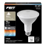 Feit PAR30 E26 (Medium) LED Bulb Adjustable White 75 Watt Equivalence