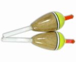 Eagle Claw 07070-003 Balsa Style Oval Slip Float 3/4", 3" Stem