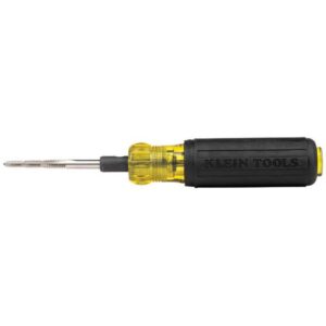 Klein Tools Steel SAE 6-in-1 Tapping Tool 6-32, 8-32, 10-32, 10-24, 12-24, 1/4-20, 7-3/4