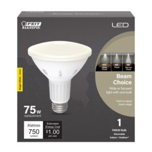 Feit PAR30 E26 (Medium) LED Bulb Bright White 75 Watt Equivalence