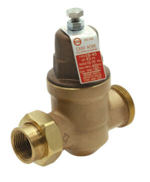 Cash Acme 1/2 in. Bronze Water Pressure Regulator Valve