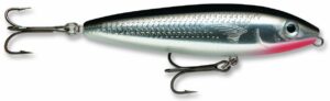 Rapala Skitter Walk 08 Fishing Lure, Silver Mullet