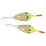 Eagle Claw Balsa Style Oval Slip Fishing Float 1 /5 Inch Stem 2/Pack 07070-005