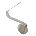 Prime-Line 1 in. D X 0.25 in. L Nylon/Steel Spring Tension Roller Assembly