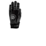 Zero Friction Men's Compression-Fit Work Gloves Black One Size Fits Most