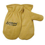 Kinco Axeman Men's Outdoor Work Gloves Mittens Gold L