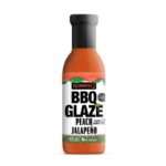 Kosmos Q BBQ Glaze Peach Jalapeno BBQ Sauce