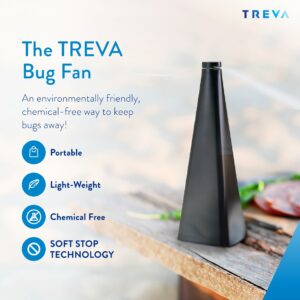 Treva Black Bug Repellent Fan FD15001 - Image 2