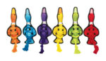 Multipet Assorted Nylon Cross-Ropes Duck Dog Tug Toy Medium