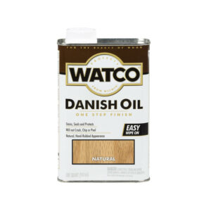 WATCO Transparent Natural Oil-Based Danish Oil (Case of 4)