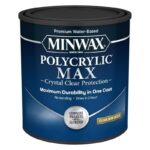 Minwax Polycrylic Max Semi-Gloss Clear Water-Based Polycrylic