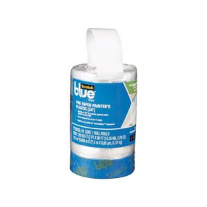 ScotchBlue 30 ft. W X 24 in. L X 0.35 mil Pre-Taped Painter's Plastic