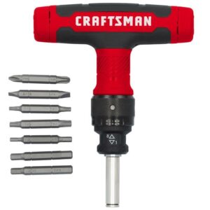 Craftsman Speeddrive Ratcheting T-Handle Driver and Bit Set - Image 2