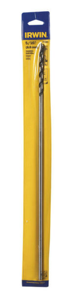 Irwin 5/16 in. X 18 in. L Steel Bell Hanger Bit Straight Shank