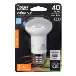 Feit Enhance R16 E26 (Medium) LED Bulb Soft White 40 Watt Equivalence