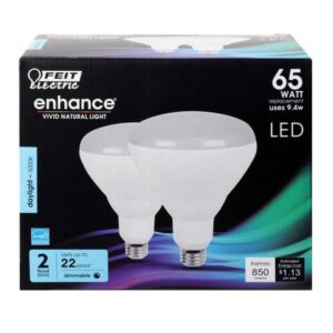 Feit Enhance BR40 E26 (Medium) LED Bulb Daylight 65 Watt Equivalence