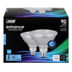 Feit Enhance PAR38 E26 (Medium) LED Bulb Daylight 90 Watt Equivalence