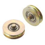 Steel Roller Assembly 1-1/4 in. D Bronze 2-Pack