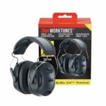 3M WorkTunes 26 dB Plastic Hearing Protector Black