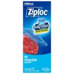 Ziploc 1 qt Clear Freezer Bag
