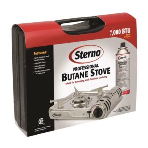 Sterno Butane Stove Stainless Steel - Image 2