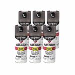 Rust-Oleum Stops Rust Custom Spray 5-in-1 Semi-Gloss Anodized Bronze Spray Paint 12 oz (Case of 6)
