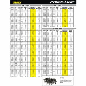 Prime-Line 4 in. L X 13/16 in. D Extension Spring - Image 3
