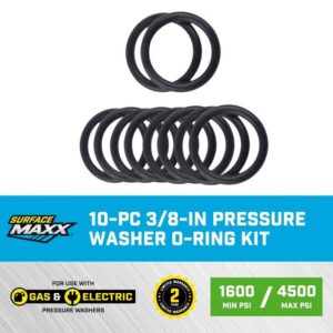 SurfaceMaxx 10-PC 3/8-in Pressure Washer O-Ring Kit 4500 psi - Image 2