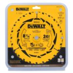 DeWalt 8-1/4 in. D X 5/8 in. Tungsten Carbide Tipped Circular Saw Blade 24 teeth