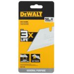 DeWalt Bi-Metal Double-Edge Utility Blade 2.4 in. L