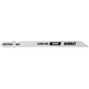 DeWalt 4 in. High Carbon Steel T-Shank Jig Saw Blade 10 TPI 5 pk - Image 2