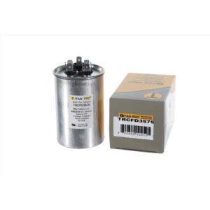 Titan Pro 35+7.5 MFD 440 V Round Run Capacitor - Image 2