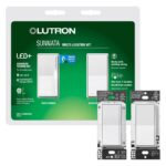 Lutron Sunnata White 150 W Rocker Dimmer