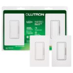 Lutron Maestro White 150 W 3-Way Dimmer Switch